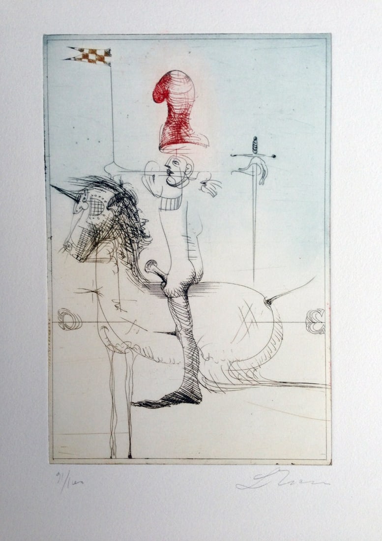 Erceanu, Dan - Etching.: Hand-Signed, titled and numbered by the Artist.Dan Erceanu is a Postwar & Contemporary artist. Their work was featured in an exhibition at the MNAC, National Museum of Contemporary Art Bucharest.Born