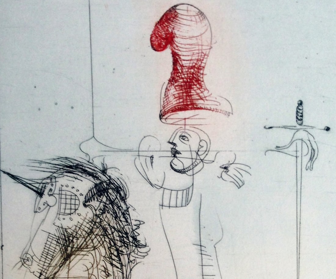 Erceanu, Dan - Etching. - 2