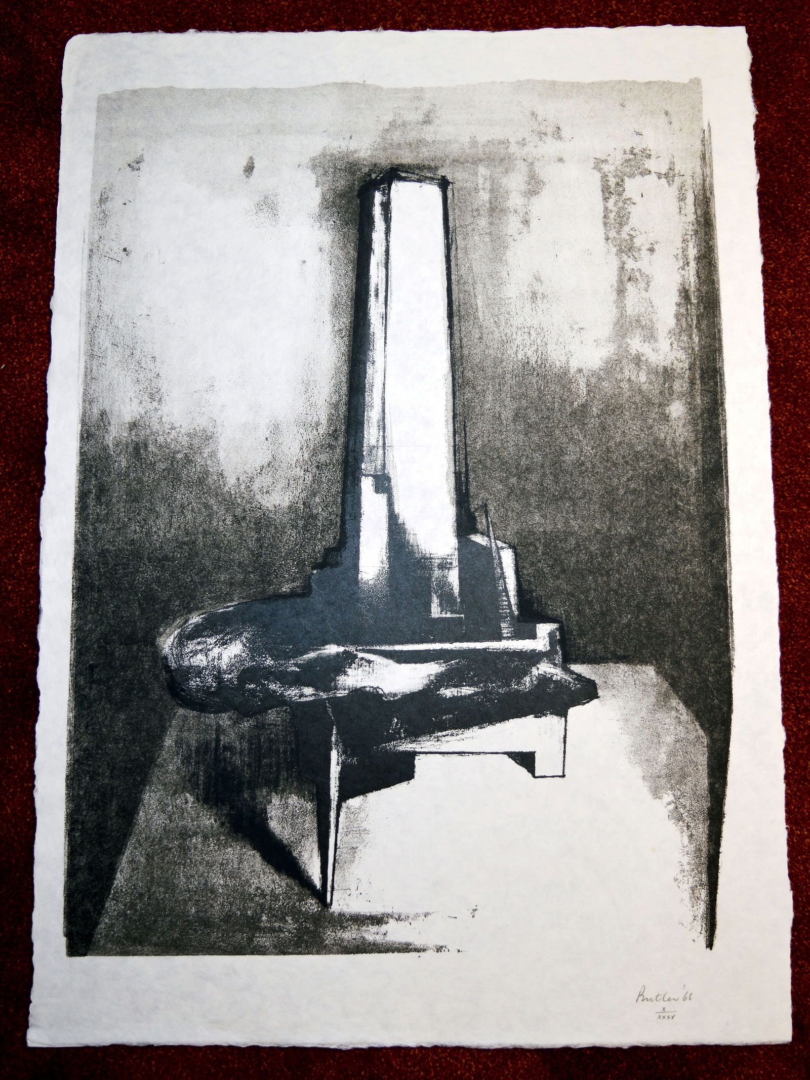 Butler, Reg - Lithograph - Handsigned (1 of 3)