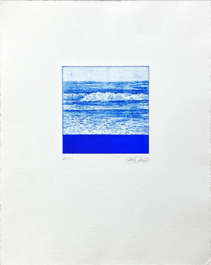 See-Stuck - (Sea Scape) - Etching - Hand signed (1 of 1)