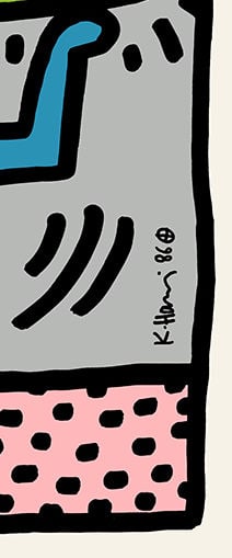 Keith Haring - Screenprint - Signed - 2