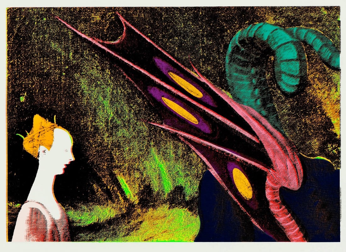 Andy Warhol - St. George And The Dragon - Screenprint (1 of 2)