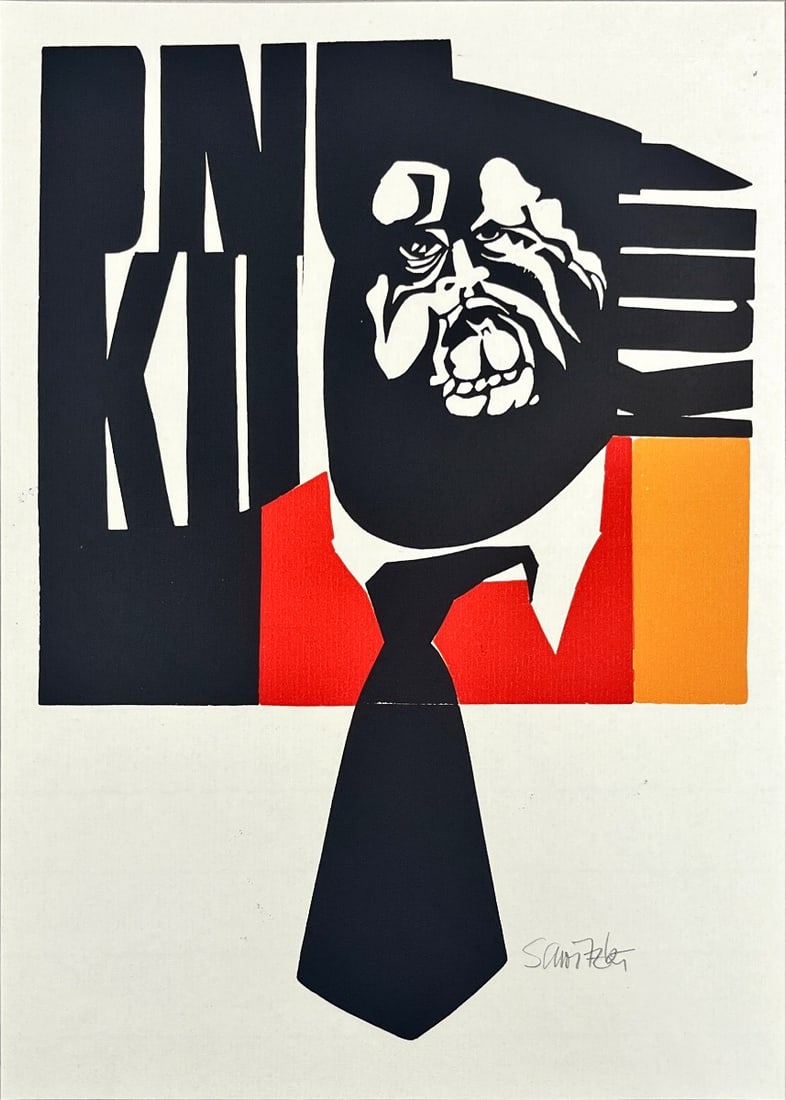 Paul Sawitzki - Silkscreen - Hand signed (1 of 1)