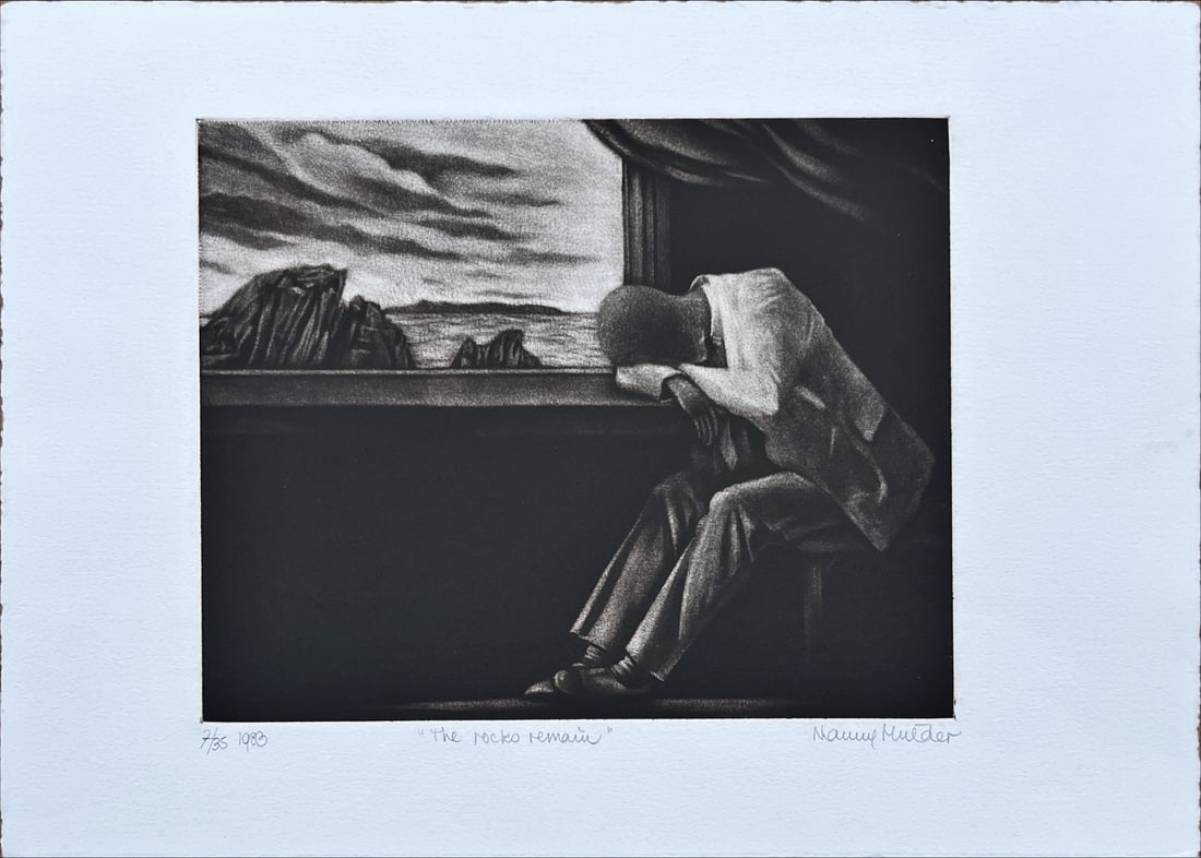 The Rocks Remain - Etching - Hand-signed (1 of 1)