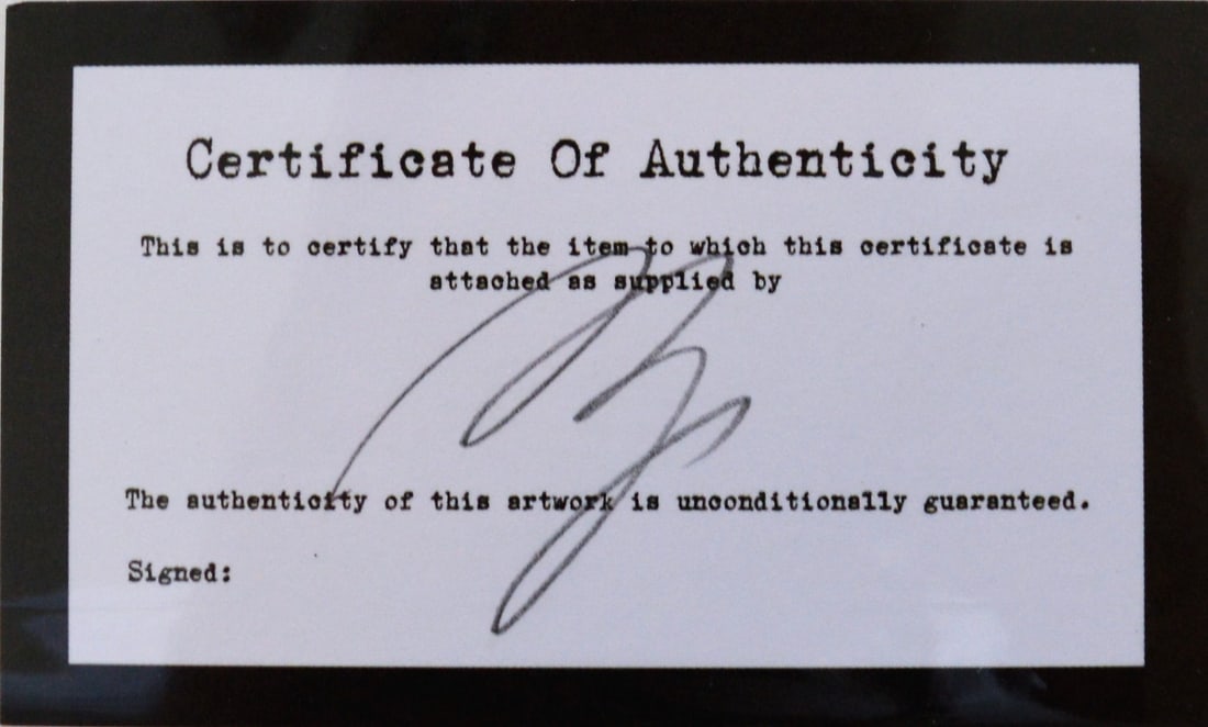 Missing Piece - Screenprint. - 2