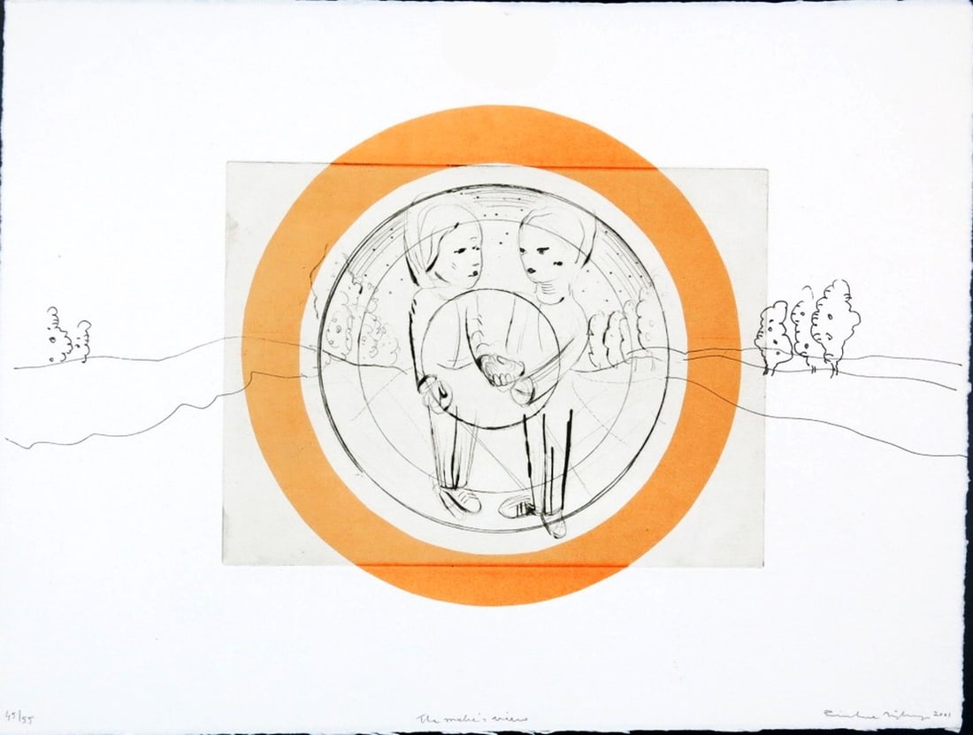 Nijburg, Rinke - Etching/Lithograph - Handsigned (1 of 2)