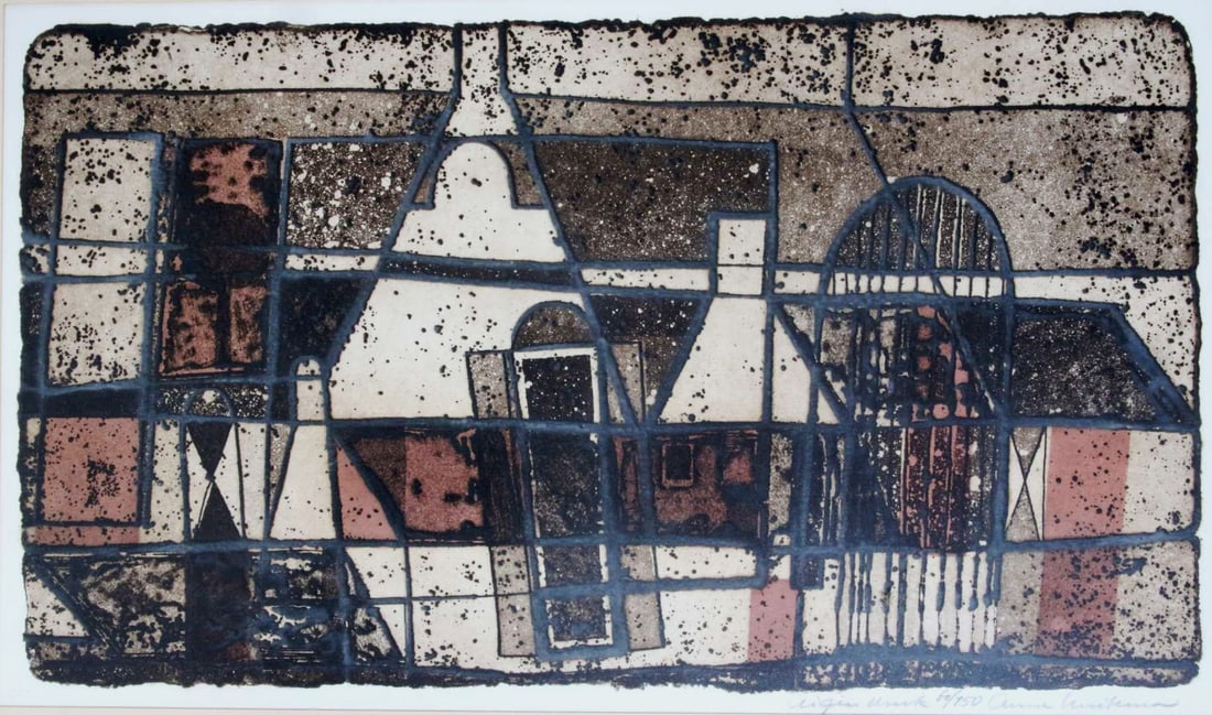 Anne Huitema - Lithograph - Hand signed (1 of 2)