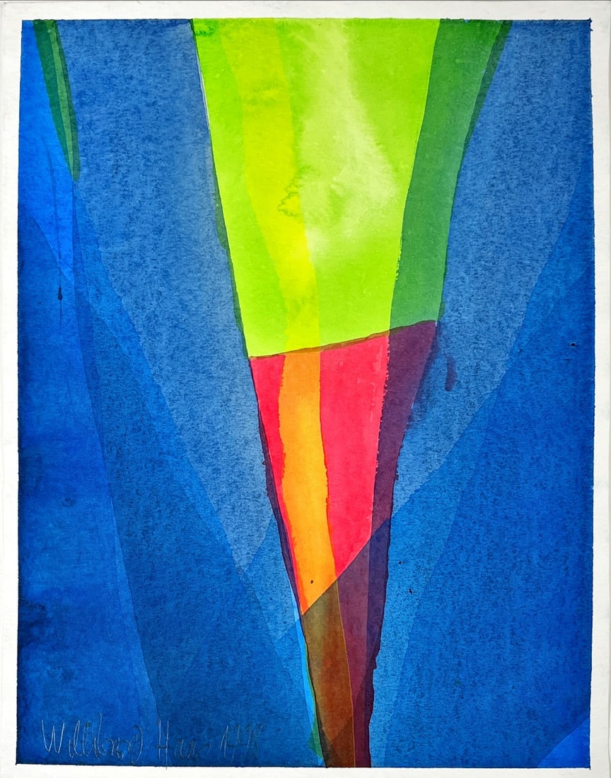 Haas, Willebrod - Water Color - Handsigned (1 of 2)