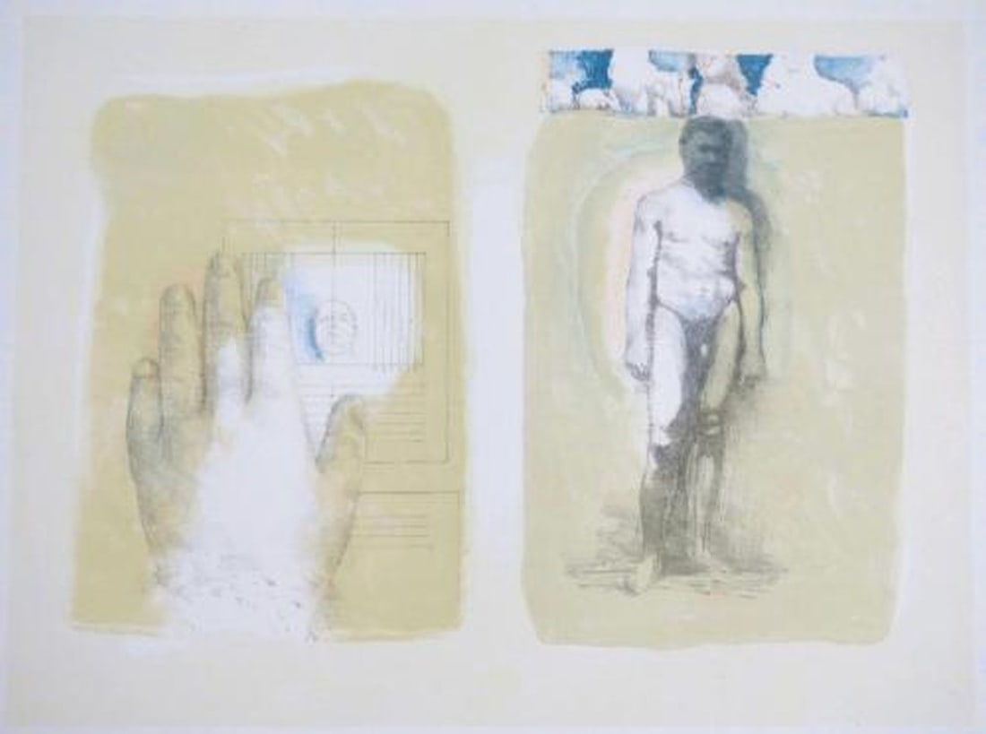 Nobbe, Walter - Lithograph - Handsigned: Hand-Signed and numberd with pencil by the Arstist.