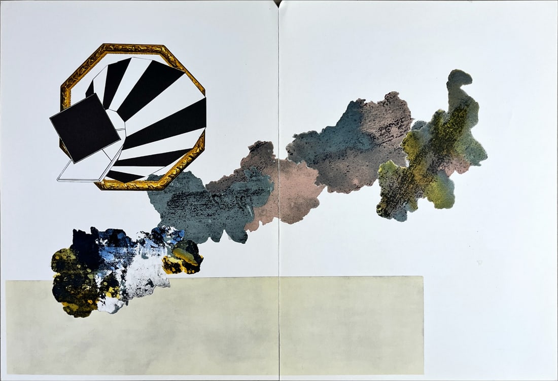 Alain Le Yaouanc - Lithograph - DLM1969 (Derriere le Miroir) (1 of 2)