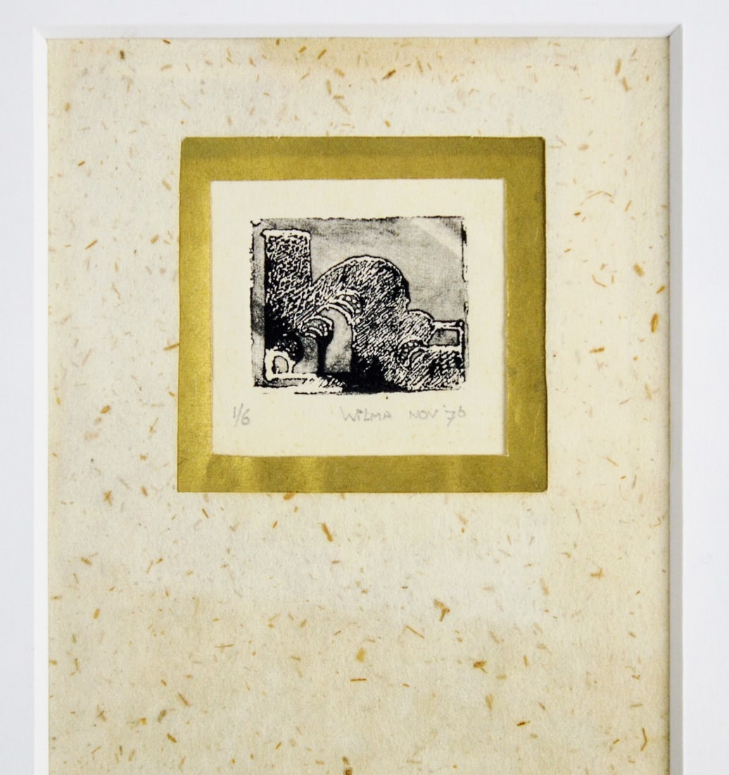 Wilma - Etching - Handsigned - 4