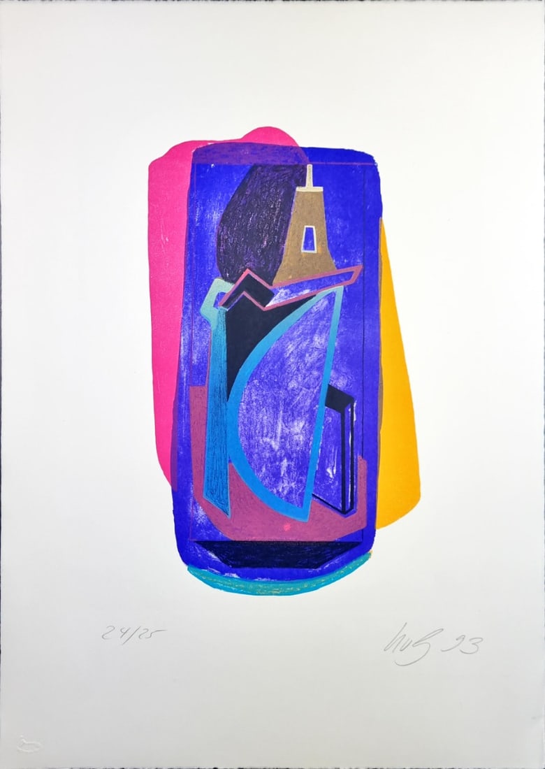 Ursula von Gierke - Lithograph - Hand signed: Ursula von Gierke (1952, German)Comes from the collection of the municipality of The Hague, The Netherlands.