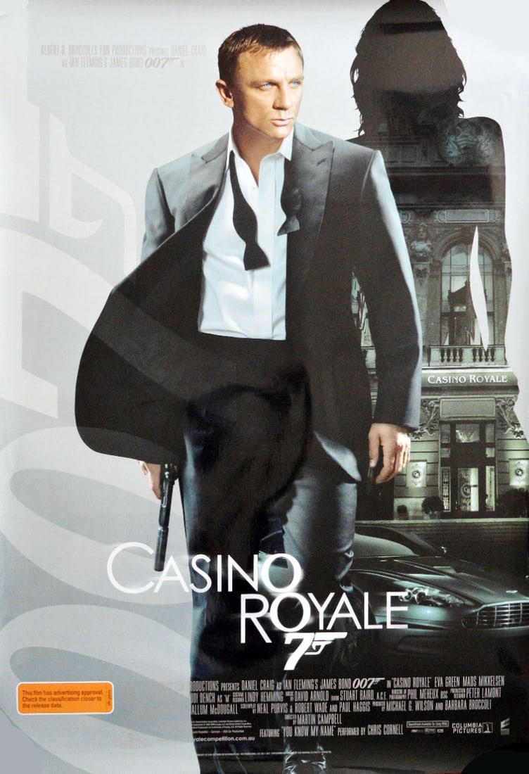 Bond, James - Affiche.: Casino royale poster