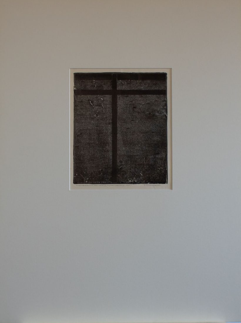 Gieryszewski, Ryszard - Silkscreen.: Hand-Signed by the Artist. Ryszard Gieryszewski is a Polish painter, he was born in 1936 in Warsaw,Ryszard Gieryszewski studied at the Academy of Fine Arts in Warsaw and he graduated in 1964. His