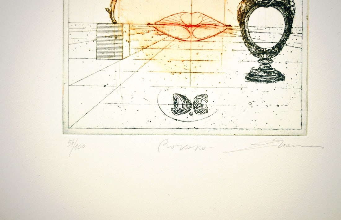 Erceanu, Dan - Etching - 2