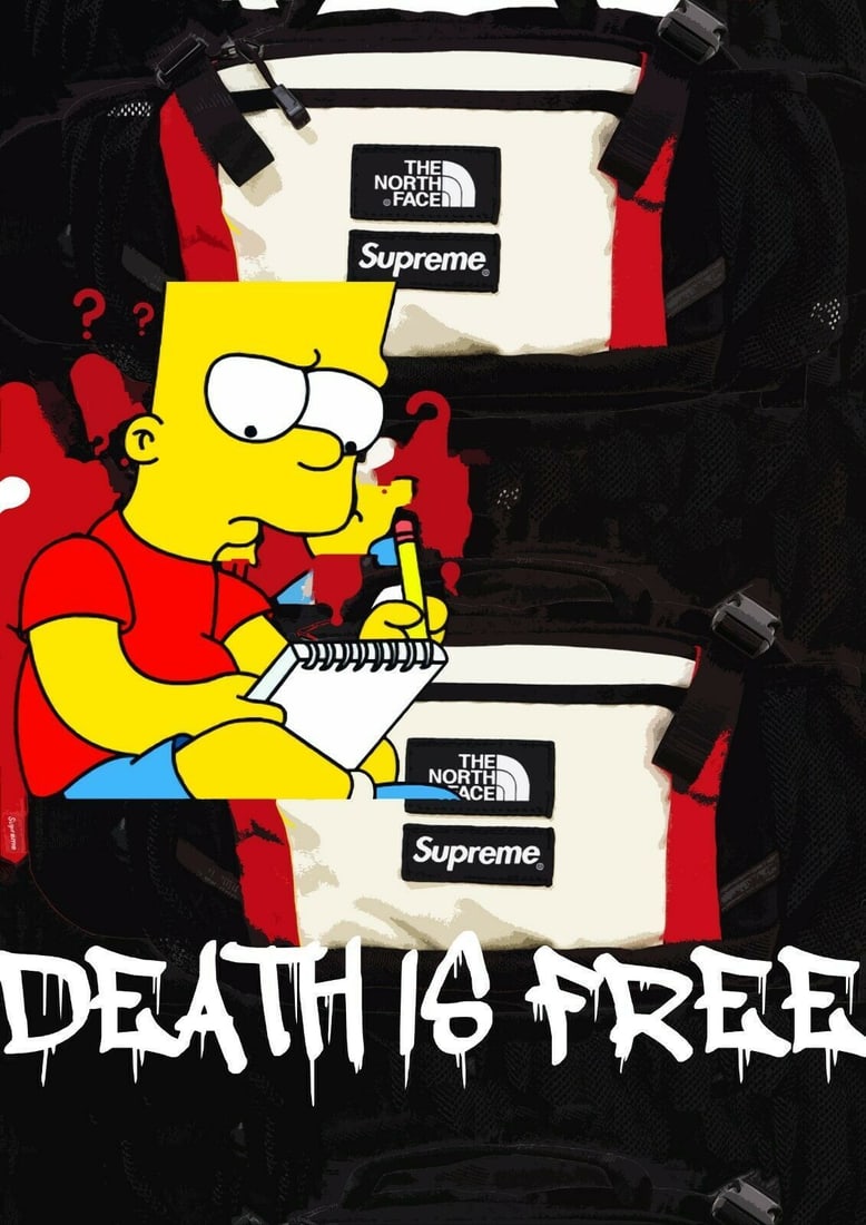 Death NYC - Silkscreen.: Hand signature by the Artist. Original certificate and golden seal included. DEATH NYC's artwork featured in galleries and streets around the world. Recently also featured in the Google Glass