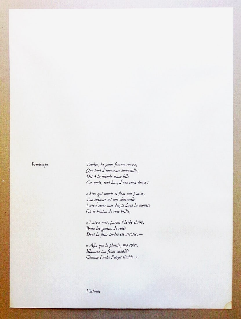 Bernard Buffet - Lithograph - Hand signed - 5