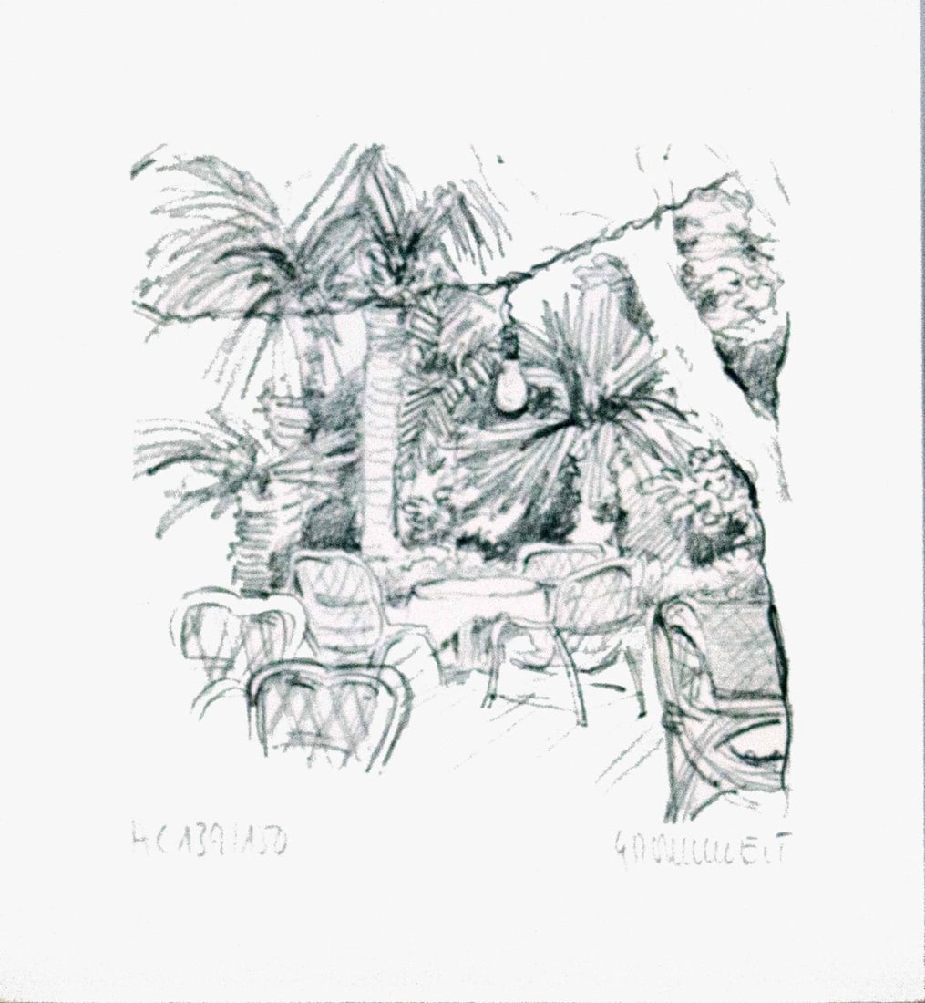 Grommelt, W - Silkscreen: Hand-Signed, numbered with pencil.