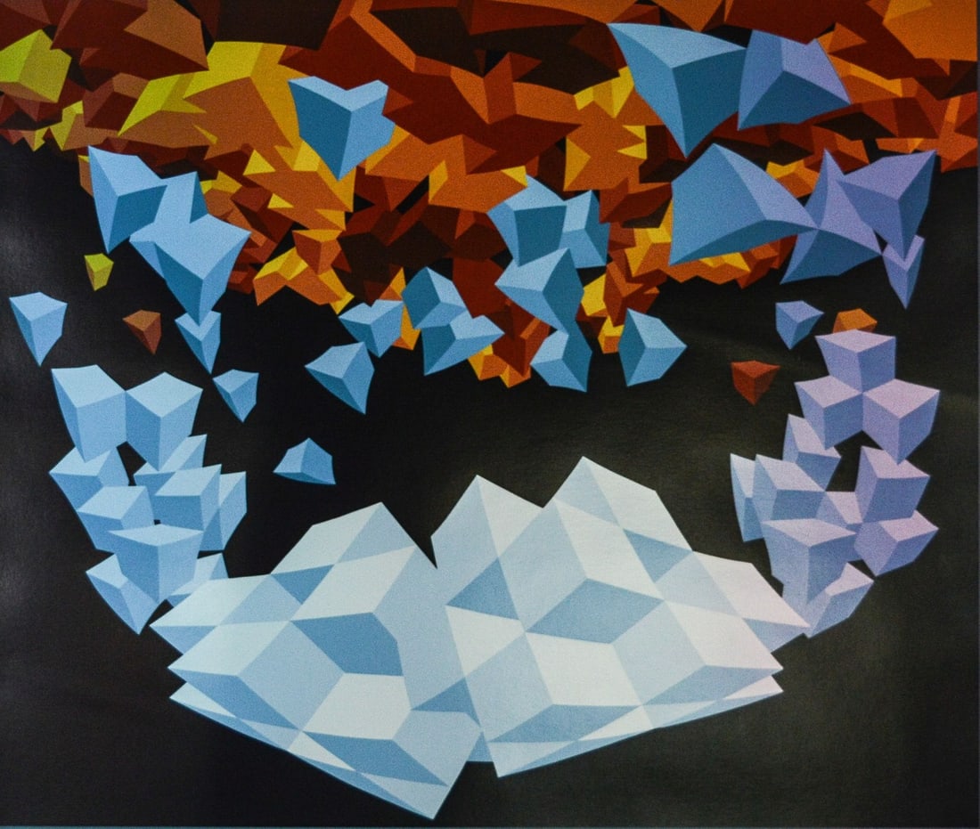 Hans Klaui - Silkscreen - Handsigned (1 of 2)