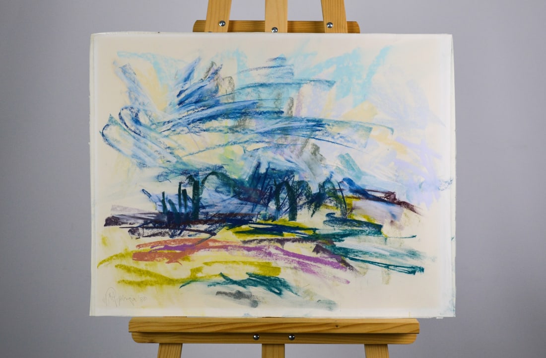 Henk Rijzinga - Calk Drawing - Handsigned (1 of 3)