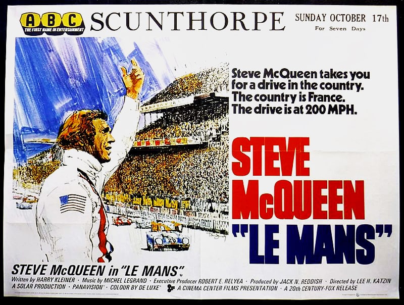 Steve McQueen - Poster - Le Mans (1 of 1)