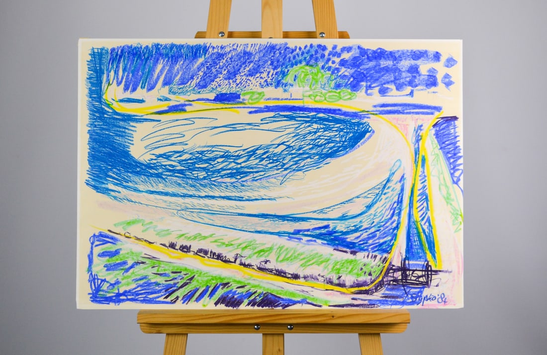 S. Wijk - Handsigned - 2