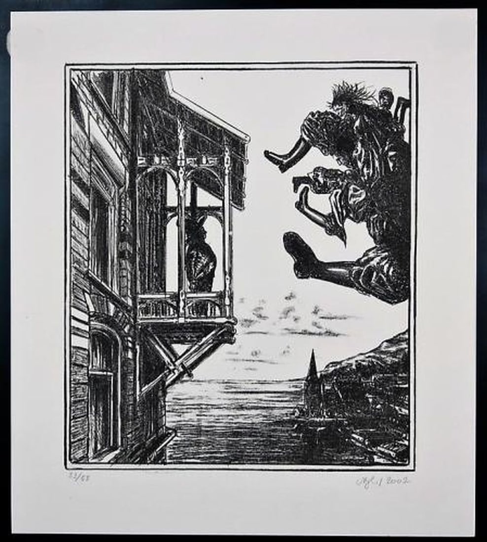Verhoeven, Bernhard - Lithograph (1 of 1)