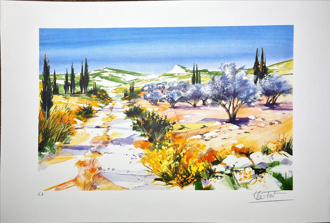 Ella Fort - Lithography - Handsigned (1 of 1)