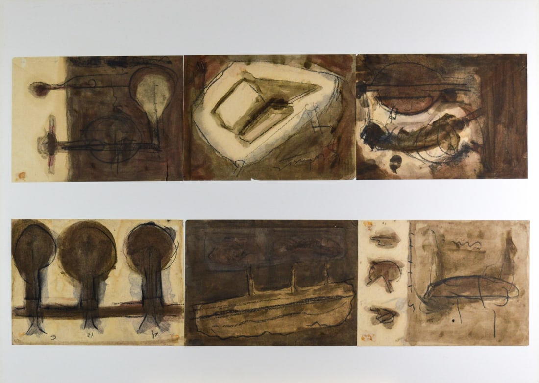 Barney de Krijger - Water color Collage (1 of 2)