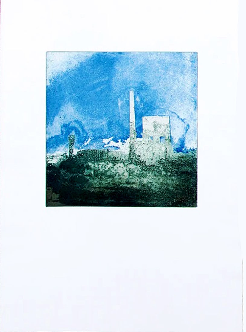 Boris Fröhlich - Etching/aquatint - Handsigned: Boris Fröhlich -1947 Handsigned and numbered.After his school years with the Benedictines in Scheyern, he worked in a repro studio and studied at the Folkwangschule in Essen. He then became a master
