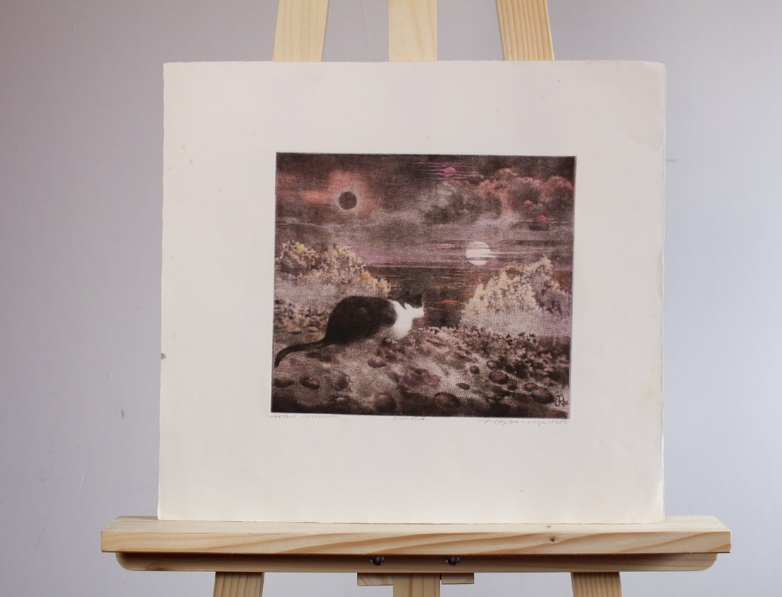 Ró?ycki, J. - Etching - Handsigned - 2