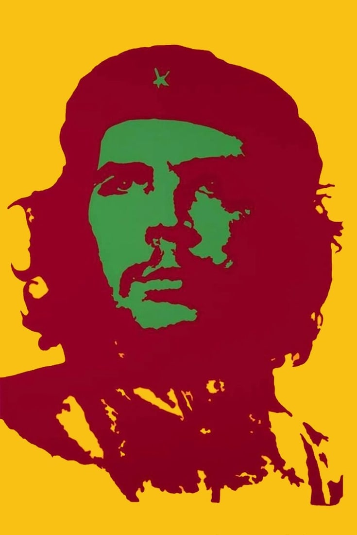 Andy Warhol - silkscreen - Che Guevara (1 of 3)