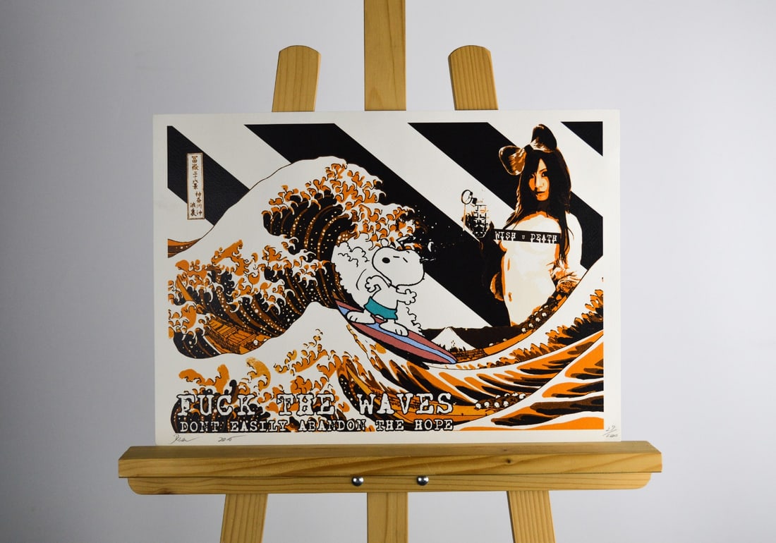 Death NYC - Silkscreen. - 2