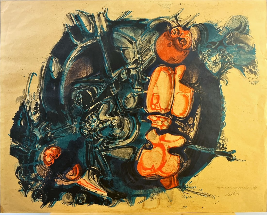 Jan (J.C.A.) Michielsen - Lithograph - Hand signed (1 of 1)