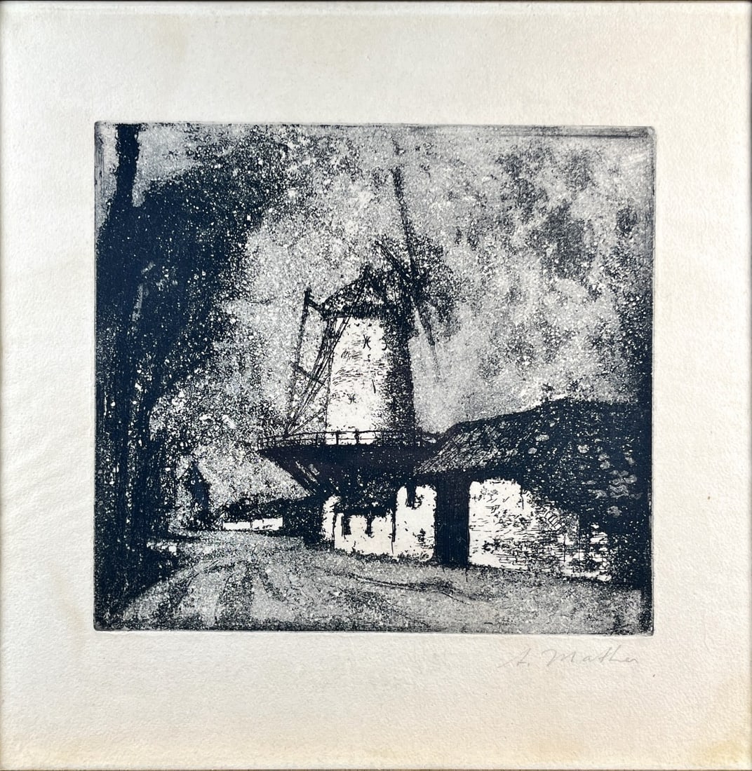 Mather, A. - Etching - 2