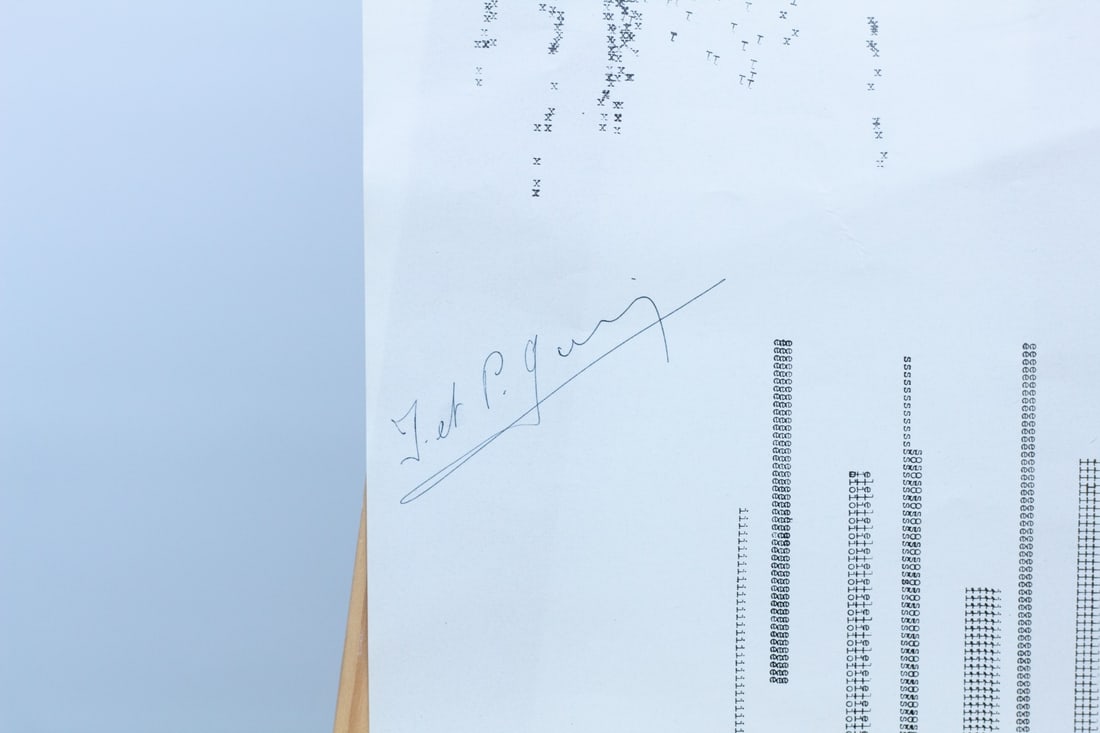 Garnier, Pierre - Computer print - Handsigned - 2