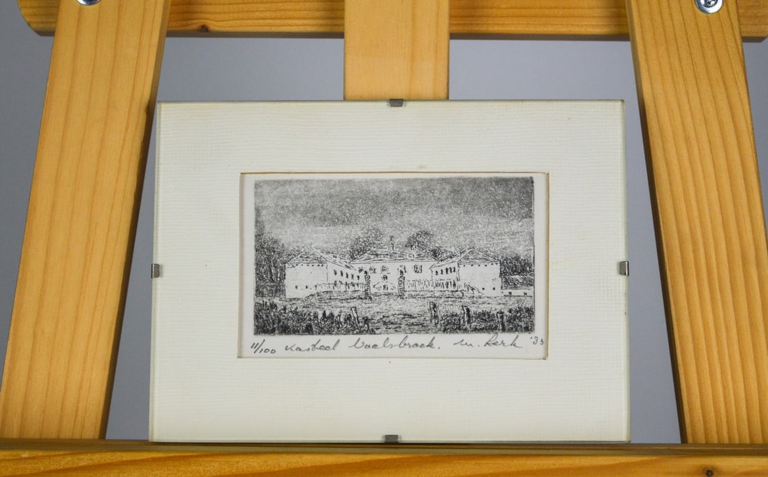 Max Lerk - Etching - Handsigned - 2