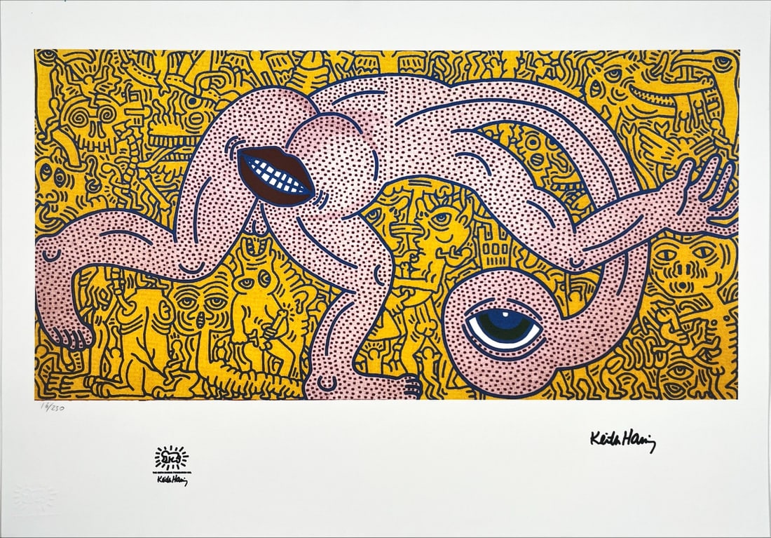 Keith Haring - Silkscreen - Signed (1 of 4)