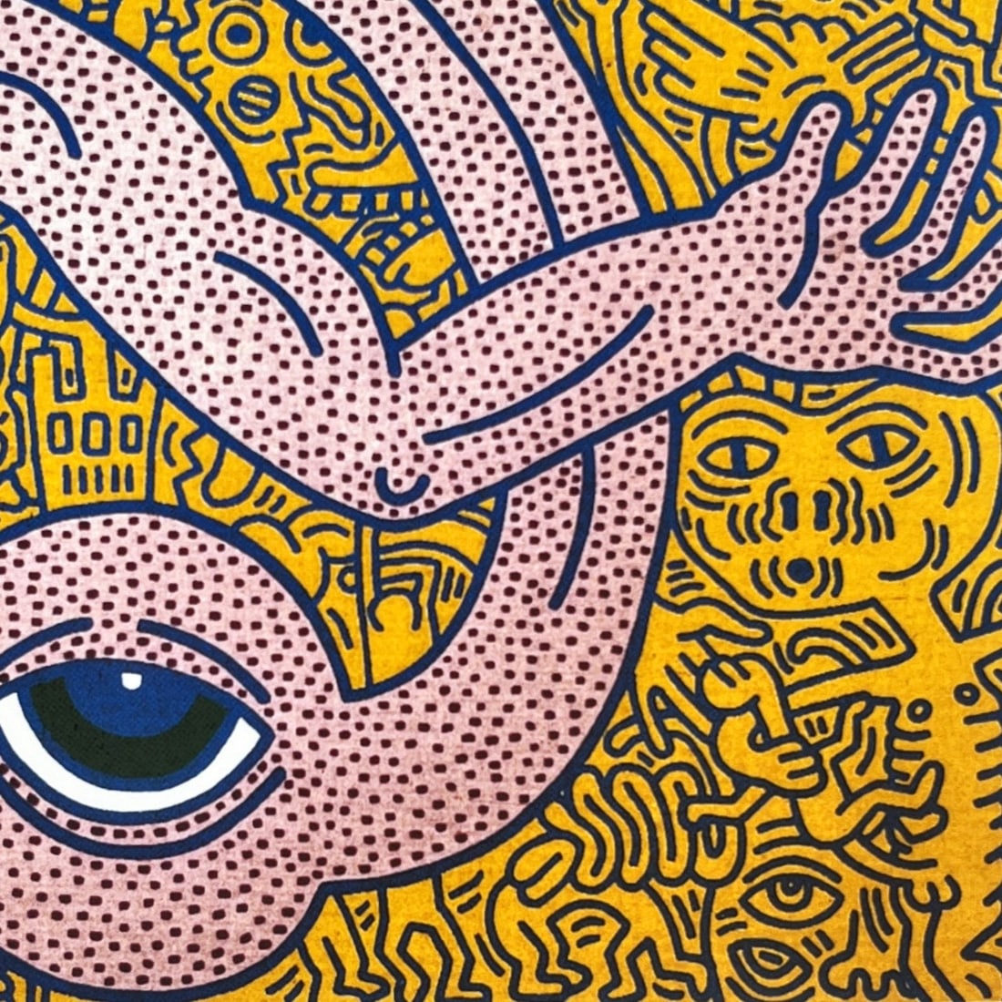 Keith Haring - Silkscreen - Signed - 2