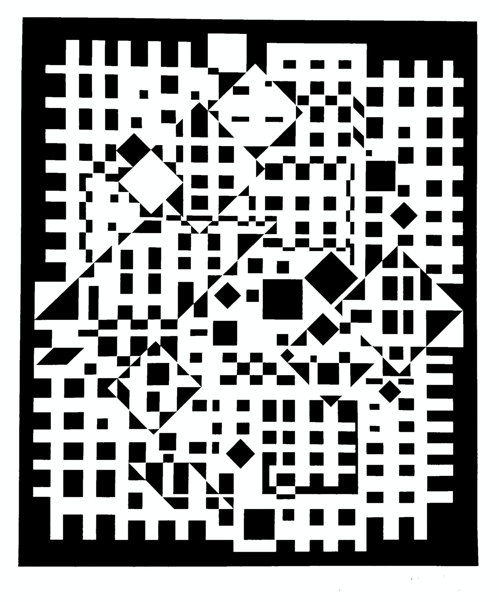 Vasarely, Victor - Silkscreen - Hand-signed - Composition: Hand-Signed and numbered by the Artist.Victor Vasarely (1906-1997) was a Hungarian French artist whose work is generally seen as aligned with Op-art. His work entitled Zebra, created by Vasarely in