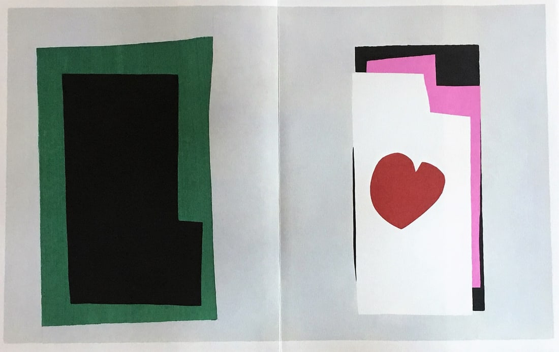 Henri Matisse - Lithograph - Portfolio Jazz: Henri Matisse 1869-1954World famous French artist.Lithograph from the portfolio Jazz. Printed 2012 for Tate gallery.With centerfold