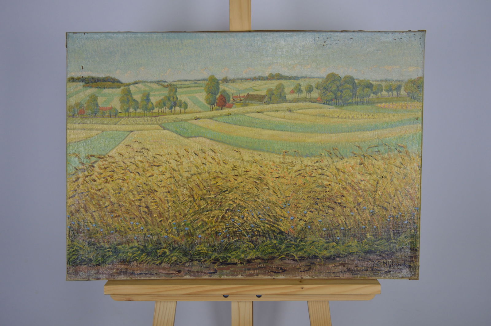 Nijland, J.C. - Oil Painting - Handsigned (1 of 3)