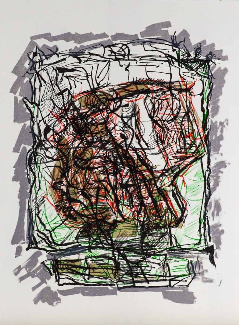 Riopelle, Jean-Paul - Lithograph from DLM (Derrière Le Miroir) (1 of 2)