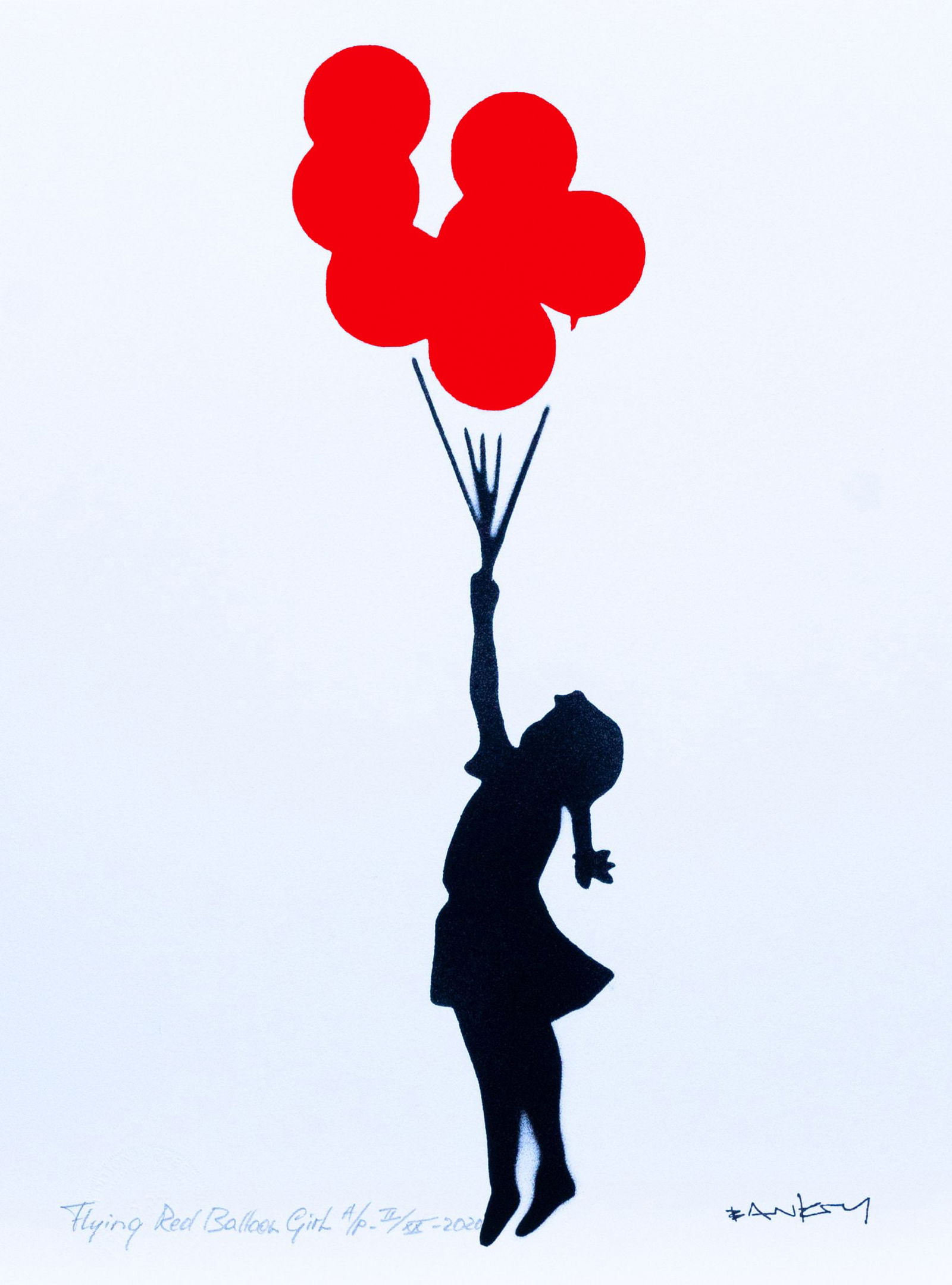 Banksy, after - Stencil / Spray. (1 of 5)