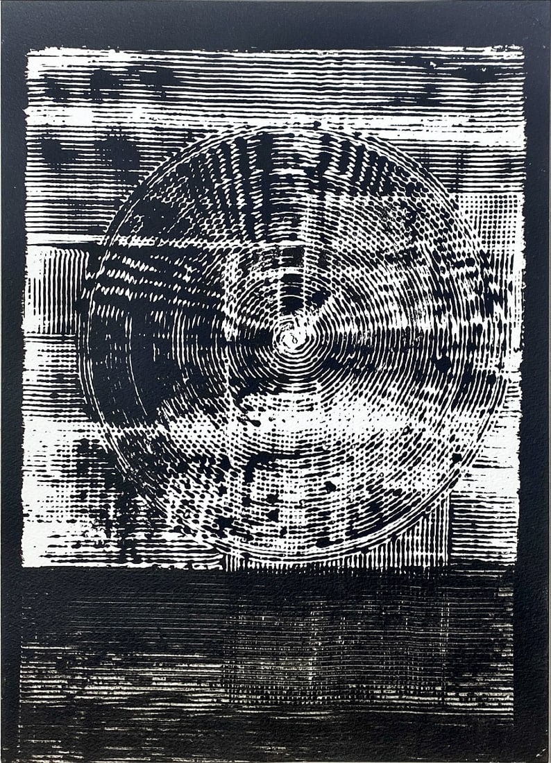 Heinz Mack - Silkscreen: Heinz Mack is a German artist known as the co-founder of the ZERO movement who worked with light as his primary medium. “For me, light is immaterial,” he explained. “In my case, I prefer to