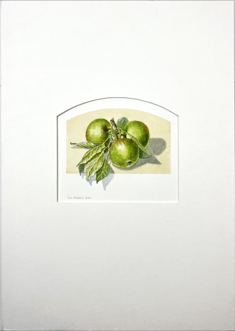 Ton Fabrie - Watercolor - Hand signed: Fabrie, Ton.Dutch School.Great Watercolor.Comes with Passe-Partout.Comes from the collection of the municipality of The Hague, The Netherlands.