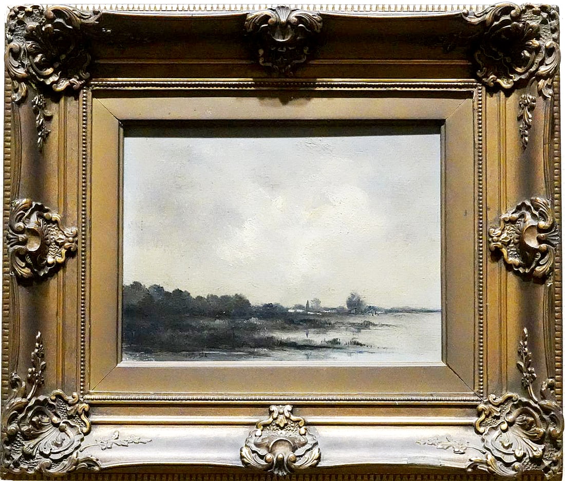 Antoon Markus - Oil painting - Hand signed: Antoon Markus - Arnhem 1870-1955 Oosterbeek.artist / painter.Biography of Antoon Markus:Although he joined the artist association Artibus Sacrum in his hometown of Arhem, Antoo Markus was aloner,