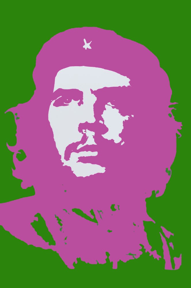 Andy Warhol - silkscreen - Che Guevara (1 of 3)