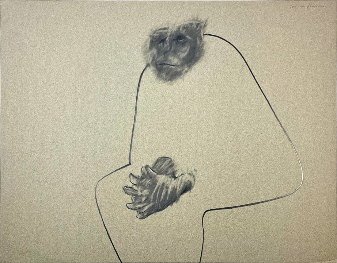 Israel de Fonseca - Color marker drawing - Hand signed: Israel de Fonseca - Color marker drawing - Hand signed.Great Color marker drawing.Comes from the collection of the municipality of The Hague, The Netherlands.