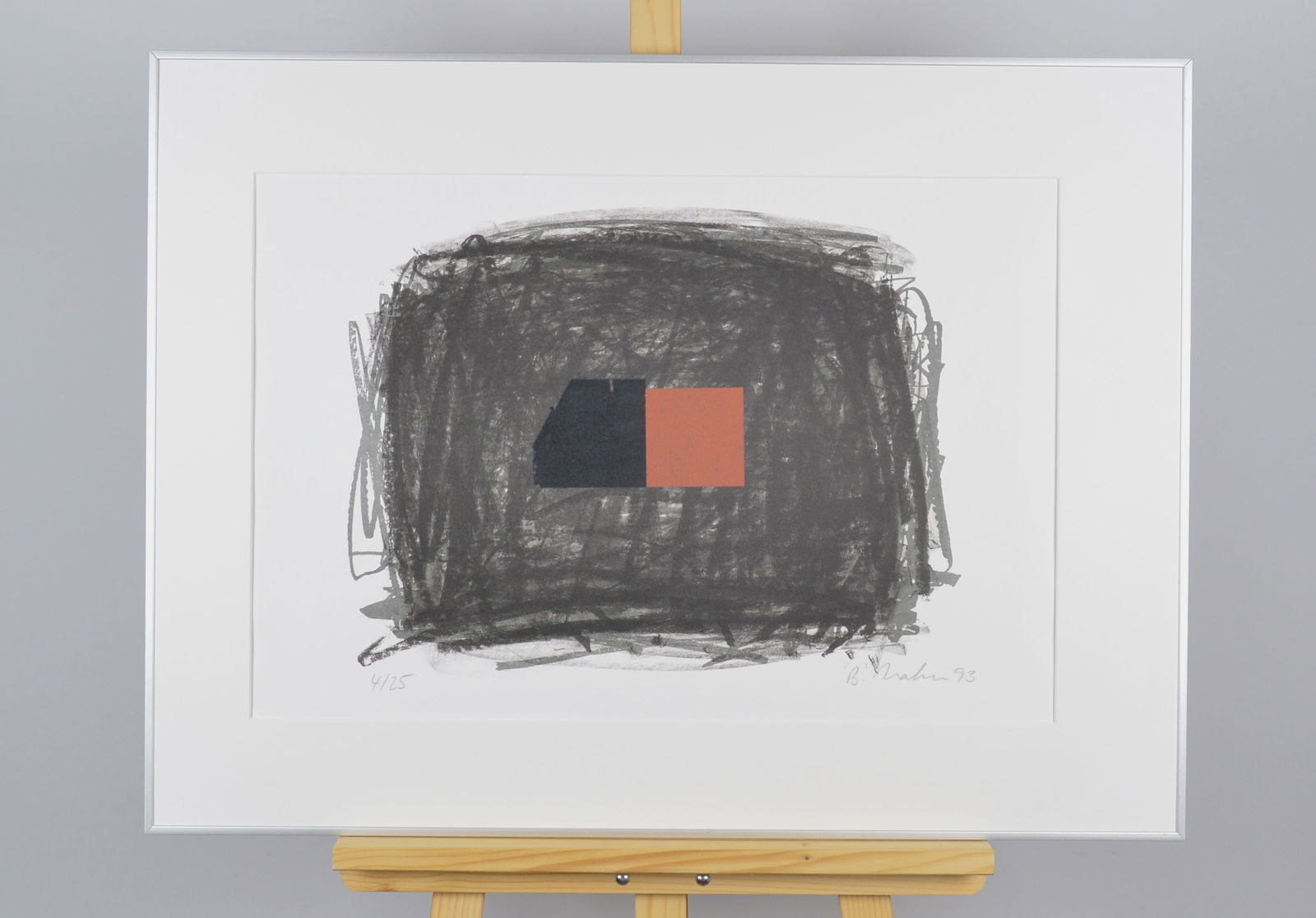 Hahn, Bernd - Lithograph - Handsigned - 2